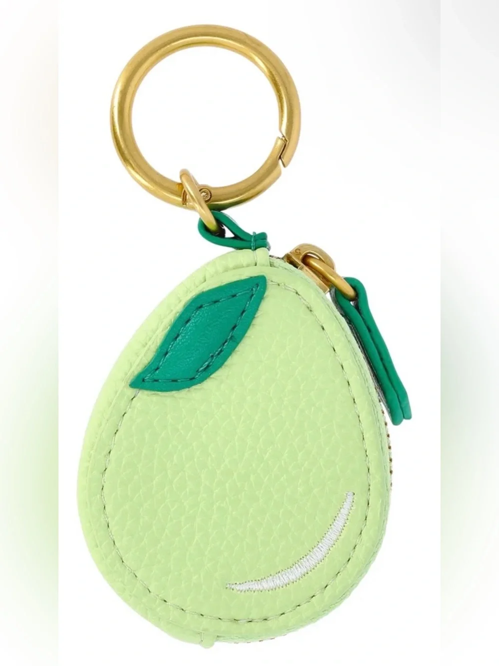 Free Assembly Women's Pear Coin Pouch Handbag Charm *NEW